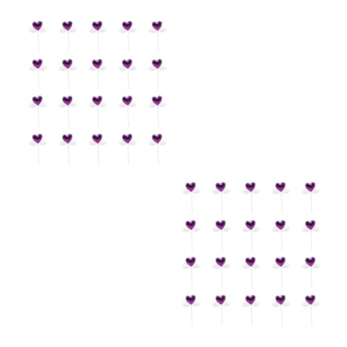 ifundom 2 Sätze Kucheneinsatz Dessert-cupcake-topper Herzkuchen Dessert-topper Herz-cupcake-topper Kuchenverzierung Flügel Cupcake Topper Herz-cupcake-picks Herz Pu 20 Stück * 2 ifundom 2 Sätze Kucheneinsatz Dessert-cupcake-topper Herzkuchen Dessert-topper Herz-cupcake-topper Kuchenverzierung Flügel Cupcake Topper Herz-cupcake-picks Herz Pu 20 Stück * 2 von ifundom