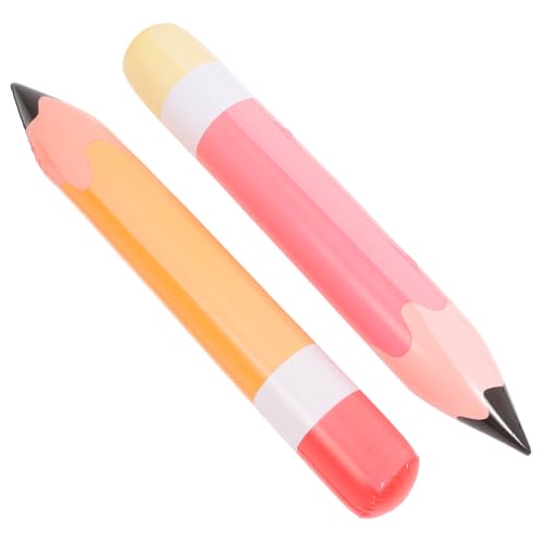 ifundom 2 Stück Aufblasbare Bleistift Ballons Jumbo Luftballons für Geburtstagsfeiern Schulanfang Klassenzimmer Dekoration Buntstift Design Rot Orange ifundom 2 Stück Aufblasbare Bleistift Ballons Jumbo Luftballons für Geburtstagsfeiern Schulanfang Klassenzimmer Dekoration Buntstift Design Rot Orange von ifundom