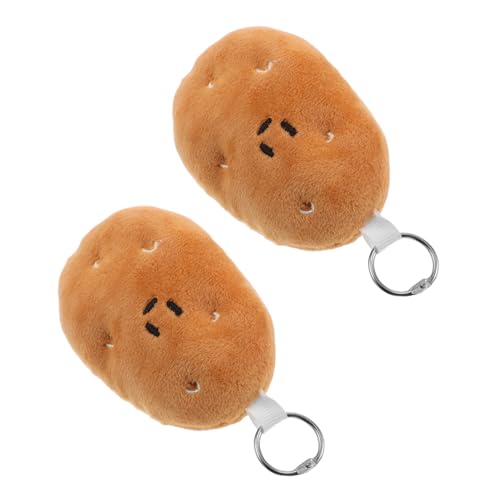 ifundom 2 Stück Kartoffel Puppen Schlüsselanhänger Plüsch Taschenanhänger Positives Inspirierendes Gemüse Niedliche Mini Plüsch Kartoffel Für Autoschlüssel Dekoration ifundom 2 Stück Kartoffel Puppen Schlüsselanhänger Plüsch Taschenanhänger Positives Inspirierendes Gemüse Niedliche Mini Plüsch Kartoffel Für Autoschlüssel Dekoration von ifundom