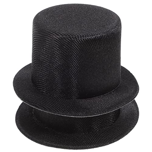 ifundom 2 Stück Schwarze Mini-Zylinder Miniatur-Puppenhüte Schneemann-Hüte Für Weihnachtsfeier Schneemann-Puppe Diy-Basteldekoration ifundom 2 Stück Schwarze Mini-Zylinder Miniatur-Puppenhüte Schneemann-Hüte Für Weihnachtsfeier Schneemann-Puppe Diy-Basteldekoration von ifundom