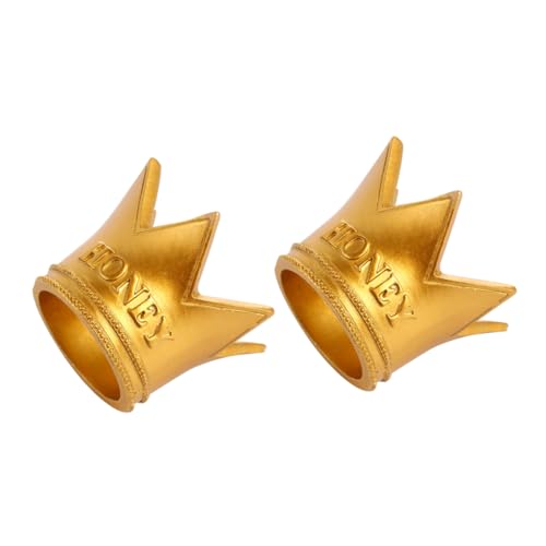 ifundom Gold Crown Cake Toer Set Kuchen Verzierungen Kuchen Ornamente Hochzeit Kuchen Topper Krone Kuchen Dekorationen von ifundom