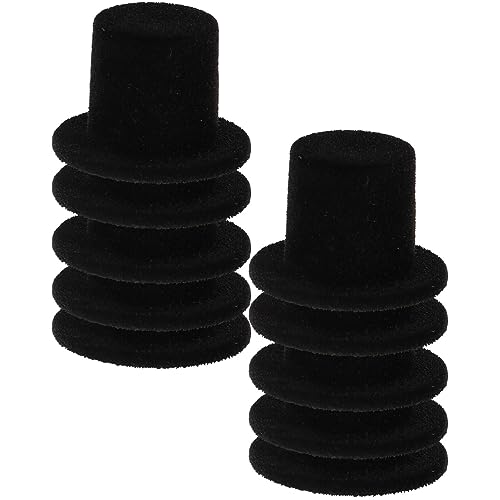 ifundom 20 Stück Mini-Zylinder Schwarze Kunststoff-Zylinder 3 8 Cm Miniatur-Zylinder Cupcake-Topper Weinflaschen-Abdeckung Dekoration Basteln Weihnachten Schneemann-Hüte Partygeschenke ifundom 20 Stück Mini-Zylinder Schwarze Kunststoff-Zylinder 3 8 Cm Miniatur-Zylinder Cupcake-Topper Weinflaschen-Abdeckung Dekoration Basteln Weihnachten Schneemann-Hüte Partygeschenke von ifundom
