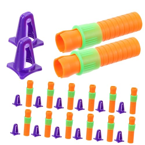 ifundom 20 Stück Teiliges Crayon Extension Holder aus Kunststoff Verstellbarer Wachsmalstiftverlängerer für Längere Lebensdauer Zeichenzubehör für Zuhause und Künstlerbedarf von ifundom