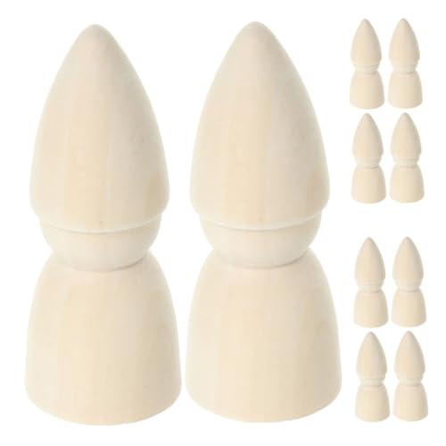 ifundom 20 Stück Teiliges DIY Holzfiguren zum Bemalen Blanke Holz peg Dolls aus Glattem Holz Sicher für Kreative Bastelprojekte und Einzigartige Dekoration Fördert Familienaktivitäten und ifundom 20 Stück Teiliges DIY Holzfiguren zum Bemalen Blanke Holz peg Dolls aus Glattem Holz Sicher für Kreative Bastelprojekte und Einzigartige Dekoration Fördert Familienaktivitäten und von ifundom