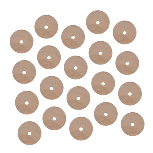 ifundom 20 Stück Teiliges Holzräder Natürliche Holzscheiben Bastelmaterial für DIY Modellbau und Puppenwagen Zubehör Kreative Handwerksprojekte ifundom 20 Stück Teiliges Holzräder Natürliche Holzscheiben Bastelmaterial für DIY Modellbau und Puppenwagen Zubehör Kreative Handwerksprojekte von ifundom