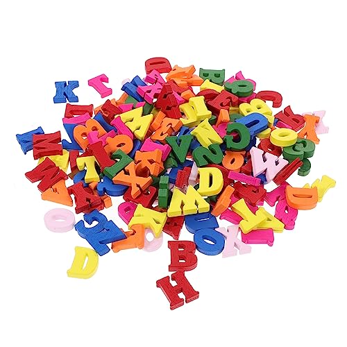 ifundom 200 Stück Bunte Holzbuchstaben Teiliges für DIY Bastelprojekte Hohe Dekorative Englische Buchstaben aus Holz für Partys und Kreative Anwendungen ifundom 200 Stück Bunte Holzbuchstaben Teiliges für DIY Bastelprojekte Hohe Dekorative Englische Buchstaben aus Holz für Partys und Kreative Anwendungen von ifundom