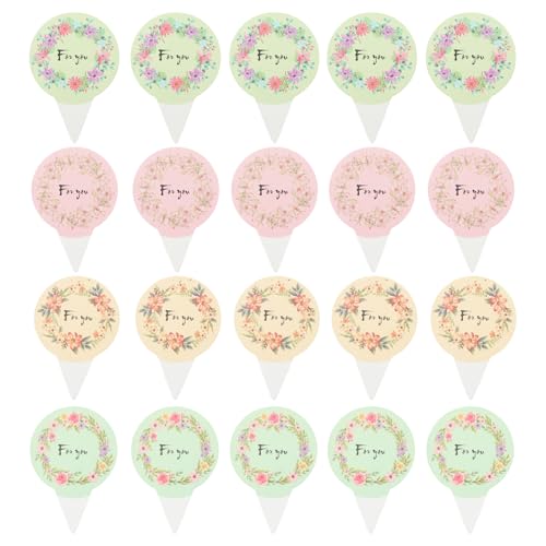 ifundom 200pcs Kuchendekorationen Kuchen -topper Charming Bouquet Accessoires ifundom 200pcs Kuchendekorationen Kuchen -topper Charming Bouquet Accessoires von ifundom