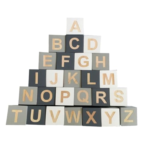 ifundom 26st 26 Englische Buchstaben Holzbuchstaben Für Foto-Requisiten Lernblöcke Stapeln Buchstabenblock Aus Holz Partydekoration Wohnkultur Buchstabenwürfel Baby Alphabet Kasten Hölzern ifundom 26st 26 Englische Buchstaben Holzbuchstaben Für Foto-Requisiten Lernblöcke Stapeln Buchstabenblock Aus Holz Partydekoration Wohnkultur Buchstabenwürfel Baby Alphabet Kasten Hölzern von ifundom