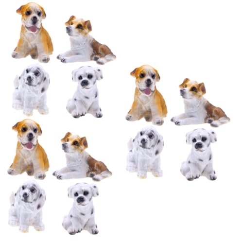 ifundom 3 Sätze Simulationshund Welpe Für Mädchen Kinderspielzeug Home Decor Wohnungsdeko Hausdeko Home Dekoration Kleine Tierfiguren Hundespielzeug Für Harz 4 Stück * 3 ifundom 3 Sätze Simulationshund Welpe Für Mädchen Kinderspielzeug Home Decor Wohnungsdeko Hausdeko Home Dekoration Kleine Tierfiguren Hundespielzeug Für Harz 4 Stück * 3 von ifundom