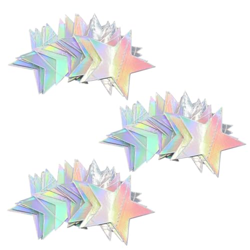 ifundom 3 Saiten Bunter Fünf-Sterne-anhänger Glühen Dekoration Party-Streamer-kulisse Neonstern Geburtstag Kulisse Streamer-Hintergrund Lametta Girlande Partylichter Papier Colorful ifundom 3 Saiten Bunter Fünf-Sterne-anhänger Glühen Dekoration Party-Streamer-kulisse Neonstern Geburtstag Kulisse Streamer-Hintergrund Lametta Girlande Partylichter Papier Colorful von ifundom