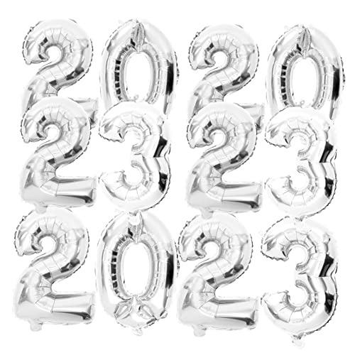 ifundom 3 Sets Folienballons Happy New Year 2023 Deko Set Festliche Luftballons Für Party Shower Und Feierlichkeiten ifundom 3 Sets Folienballons Happy New Year 2023 Deko Set Festliche Luftballons Für Party Shower Und Feierlichkeiten von ifundom