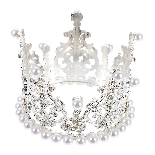 ifundom 3 Stk Krone Dekoration Ornament Kopfschmuck Für Kinderkronen Kuchen Liefert Krone Tortenaufsatz Dekorative Tortenkrone Kuchen -topper Künstliche Perle Silver ifundom 3 Stk Krone Dekoration Ornament Kopfschmuck Für Kinderkronen Kuchen Liefert Krone Tortenaufsatz Dekorative Tortenkrone Kuchen -topper Künstliche Perle Silver von ifundom