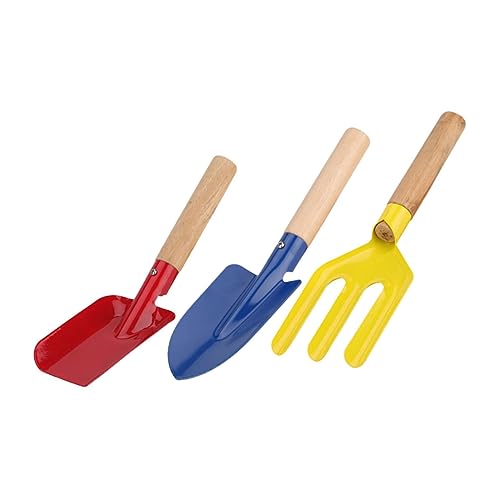 ifundom 3 Teiliges Gartenwerkzeug Set Mit Holzgriffen Gartenhandspaten Kleine Schaufel Metallspaten Und Dreizack Ideal Für Grasgrabungen Und Gartenarbeiten Und ifundom 3 Teiliges Gartenwerkzeug Set Mit Holzgriffen Gartenhandspaten Kleine Schaufel Metallspaten Und Dreizack Ideal Für Grasgrabungen Und Gartenarbeiten Und von ifundom