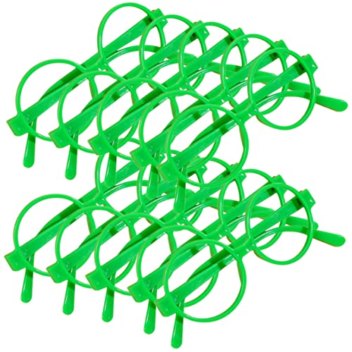 ifundom 30 Stück Rundes Brillengestell Lupe Füllstoffe Jungs Pet Runde Brille Computerbrille Für Gläser Runden Disco- Der 90er Rahmen Rave Plastik Green ifundom 30 Stück Rundes Brillengestell Lupe Füllstoffe Jungs Pet Runde Brille Computerbrille Für Gläser Runden Disco- Der 90er Rahmen Rave Plastik Green von ifundom