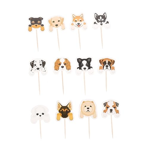 ifundom Hunde-geburtstagskuchen-topper-set 36-teilig Papierdekorationen Für Den Besonderen Tag Des Welpen ifundom Hunde-geburtstagskuchen-topper-set 36-teilig Papierdekorationen Für Den Besonderen Tag Des Welpen von ifundom