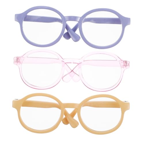 ifundom Festliche Brille Für Puppen Kinderbrillen Mini-puppenbrillen-Requisiten Stilvolle Dekorationen von ifundom
