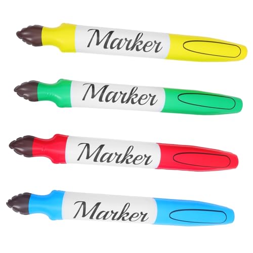 ifundom 4 Stück Teiliges Aufblasbares Marker-set in Leuchtenden Farben Leicht und Tragbar für Schulanfang Partydekoration Home Office und Kreative Foto-requisiten ifundom 4 Stück Teiliges Aufblasbares Marker-set in Leuchtenden Farben Leicht und Tragbar für Schulanfang Partydekoration Home Office und Kreative Foto-requisiten von ifundom