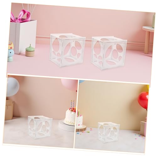 ifundom 4 Stück Teiliges Faltbares Ballon-messwürfel- Vielseitiges Ballon-messwerkzeug Kompatibel Folienballons für Geburtstags- Hochzeits Partydekorationen Platzsparend und ifundom 4 Stück Teiliges Faltbares Ballon-messwürfel- Vielseitiges Ballon-messwerkzeug Kompatibel Folienballons für Geburtstags- Hochzeits Partydekorationen Platzsparend und von ifundom