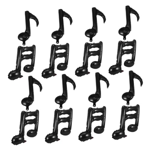 ifundom 40 Stück Teiliges Musiknoten Folienballons Schwarze Aluminiumfolie Ballons Langlebige Musikparty Dekoration für Geburtstag Hochzeit und Brautparty Einfache Handhabung Festliche ifundom 40 Stück Teiliges Musiknoten Folienballons Schwarze Aluminiumfolie Ballons Langlebige Musikparty Dekoration für Geburtstag Hochzeit und Brautparty Einfache Handhabung Festliche von ifundom