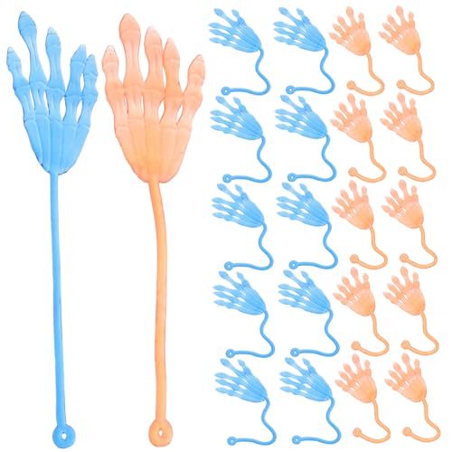 ifundom 40stücke Klebrige Handspielzeuge Für Junge Mädchen Lustige Dehnbare Spielzeuge Für Klassenzimmerpreise Und Partys Für Halloween Mitgebsel von ifundom