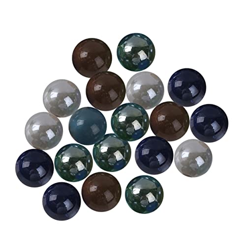 ifundom Transparent Marbles 40st Klare Murmeln Shooter-murmeln Glasmurmeln Transparente Perlen Murmeln Für Kinder Glasperlen Glass Marbles von ifundom