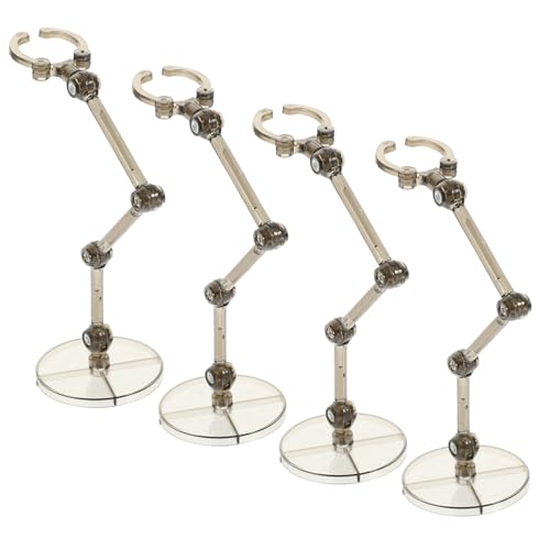 ifundom 4stücke Figurenhalter Aus Kunststoff Robust Display Regal Für Action Figuren Stabil Modellständer Puppenständer Haushalt Modell Rack Einfache Montage ifundom 4stücke Figurenhalter Aus Kunststoff Robust Display Regal Für Action Figuren Stabil Modellständer Puppenständer Haushalt Modell Rack Einfache Montage von ifundom