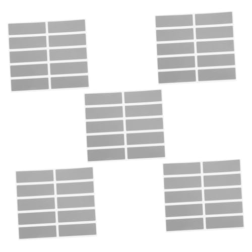 ifundom 5 Sätze Scratch Off Sticker Aufkleber Selbstklebend für DIY Rubbelkarten Kreative Silberbeschichtung zum Gestalten von Gewinncodes Geschenkidee für Familie Freunde ifundom 5 Sätze Scratch Off Sticker Aufkleber Selbstklebend für DIY Rubbelkarten Kreative Silberbeschichtung zum Gestalten von Gewinncodes Geschenkidee für Familie Freunde von ifundom