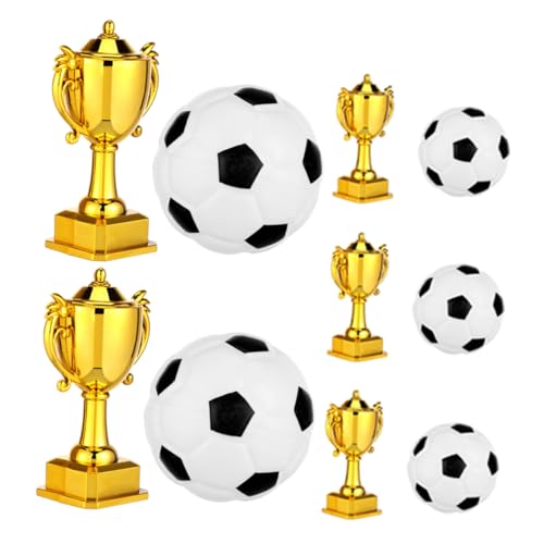 ifundom 5 Sets Mini Trophäenbecher Mini Gold Auszeichnungsbecher Aus Kunststoff Fußball Kuchendekoration – Tischdekoration Für Fußballpartys Kleine Trophäe Für Wiederverwendbar ifundom 5 Sets Mini Trophäenbecher Mini Gold Auszeichnungsbecher Aus Kunststoff Fußball Kuchendekoration – Tischdekoration Für Fußballpartys Kleine Trophäe Für Wiederverwendbar von ifundom