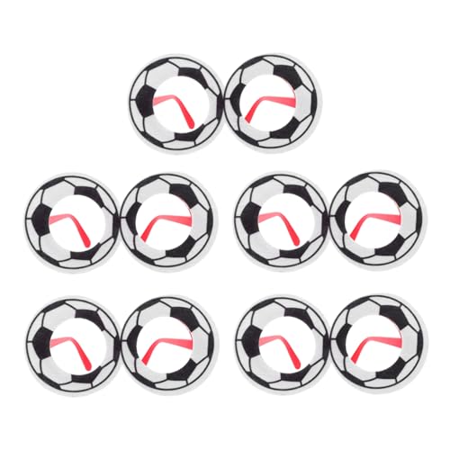 ifundom 5 Stück Fußballbrillenrahmen Praktische Partybrille Brille Im Fußballstil Brillenzubehör Gläser Für Die Party Kostümbrille Bezaubernde Partybrille Party Sonnenbrille Filzstoff ifundom 5 Stück Fußballbrillenrahmen Praktische Partybrille Brille Im Fußballstil Brillenzubehör Gläser Für Die Party Kostümbrille Bezaubernde Partybrille Party Sonnenbrille Filzstoff von ifundom