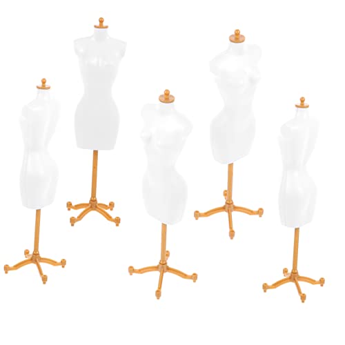 ifundom 5 Stück Puppenaufhänger Puppenrock Schaufensterpuppe Modell Mini Schaufensterpuppe Modell Puppenkleidung Schaufensterpuppe Puppenständer Bodysuit Kleiderständer ifundom 5 Stück Puppenaufhänger Puppenrock Schaufensterpuppe Modell Mini Schaufensterpuppe Modell Puppenkleidung Schaufensterpuppe Puppenständer Bodysuit Kleiderständer von ifundom
