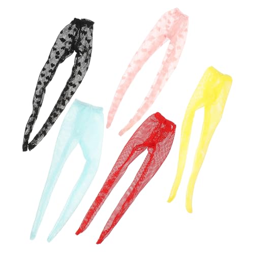 ifundom 5 Stück Puppenstrumpfhose puppenkleidung Puppen Kleidung Puppensocken Puppenstulpen Puppen-Strumpfhosen-Set Mini-Strümpfe Puppenstrümpfe Puppe kostüm Puppenzubehör Spitze ifundom 5 Stück Puppenstrumpfhose puppenkleidung Puppen Kleidung Puppensocken Puppenstulpen Puppen-Strumpfhosen-Set Mini-Strümpfe Puppenstrümpfe Puppe kostüm Puppenzubehör Spitze von ifundom