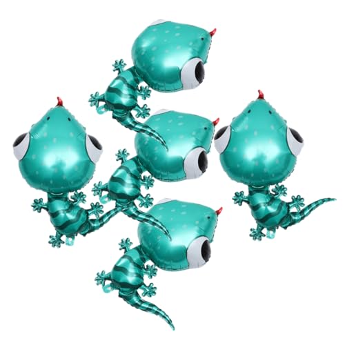 ifundom 5stücke Cartoon Luftballons Tierballons Für Kindergeburtstage Und Partys Leichte Aluminiumfolie Bunte Dekoration Für Sommerfestlichkeiten von ifundom