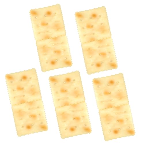 ifundom 5 Stücke Simulierte Kekse Gefälschte Ornament Künstliche Snack Decor Für Foto Requisiten ifundom 5 Stücke Simulierte Kekse Gefälschte Ornament Künstliche Snack Decor Für Foto Requisiten von ifundom