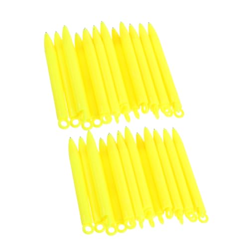 ifundom 50 Stück Ersatz Doodle Stylus Stifte für Schreibtafel Magnetisches Zeichenbrett Hellgelb ifundom 50 Stück Ersatz Doodle Stylus Stifte für Schreibtafel Magnetisches Zeichenbrett Hellgelb von ifundom