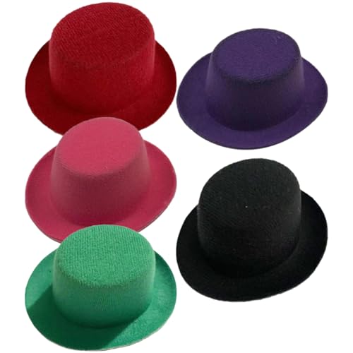 ifundom 5St Mini-Zylinder kleine Puppenhüte Miniaturhüte Mini- Mini-Hüte Puppenzubehör Hut Puppenkleidung DIY Puppenhüte verschleißfeste kleine Hüte zarte kleine Hüte Eva ifundom 5St Mini-Zylinder kleine Puppenhüte Miniaturhüte Mini- Mini-Hüte Puppenzubehör Hut Puppenkleidung DIY Puppenhüte verschleißfeste kleine Hüte zarte kleine Hüte Eva von ifundom