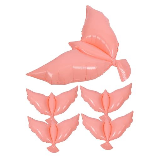 ifundom 5st Taube Ballon Taube Folienballons Ballonbogen-kit Taubenvogel Luftballons Ballonbogenständer Hochzeitsdekorationszubehör Für Gäste Seifenblasenmaschine Rosa Aluminiumfolie ifundom 5st Taube Ballon Taube Folienballons Ballonbogen-kit Taubenvogel Luftballons Ballonbogenständer Hochzeitsdekorationszubehör Für Gäste Seifenblasenmaschine Rosa Aluminiumfolie von ifundom