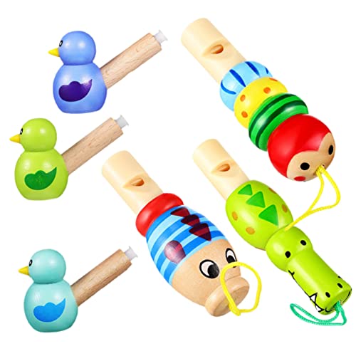 ifundom 6 Stück Cartoon-Vogelpfeife holzspielzeug party für Cartoon Tier Design Pfeife Musical kinderspielzeug Kindergebläse Pfeife ifundom 6 Stück Cartoon-Vogelpfeife holzspielzeug party für Cartoon Tier Design Pfeife Musical kinderspielzeug Kindergebläse Pfeife von ifundom