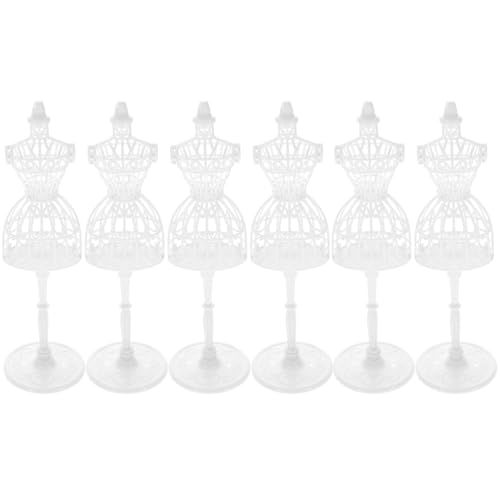 ifundom 6 Stück Puppenständer Mini Kleiderhalter für Puppenkleidung Hohler Display Halter Kompakter Puppenhalter für Kleidungspräsentation Robust und Vielseitig für Puppenkleider ifundom 6 Stück Puppenständer Mini Kleiderhalter für Puppenkleidung Hohler Display Halter Kompakter Puppenhalter für Kleidungspräsentation Robust und Vielseitig für Puppenkleider von ifundom