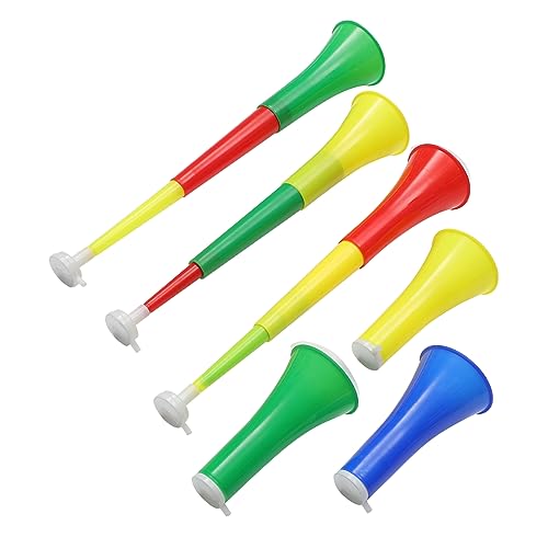 ifundom 6 Stück Telescopische Sporthorns Lauter Horn für Fußballspiele Tragbares für Sportveranstaltungen für Partys Konzerte und Outdoor Aktivitäten Zufällige Farbe ifundom 6 Stück Telescopische Sporthorns Lauter Horn für Fußballspiele Tragbares für Sportveranstaltungen für Partys Konzerte und Outdoor Aktivitäten Zufällige Farbe von ifundom