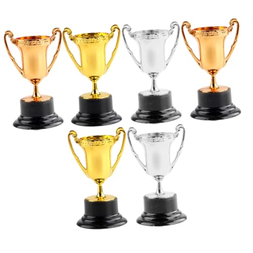 ifundom 6 Stück Trophäenspielzeug aus Kunststoff Trophäen und Auszeichnungen Trophäe kunststoffbecher plastikgläser cup Trophäe für den Kindergarten Trophäenpreis Wiederverwendbar ifundom 6 Stück Trophäenspielzeug aus Kunststoff Trophäen und Auszeichnungen Trophäe kunststoffbecher plastikgläser cup Trophäe für den Kindergarten Trophäenpreis Wiederverwendbar von ifundom