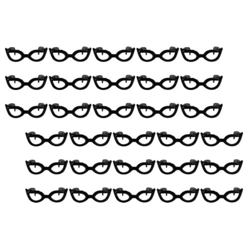 ifundom 60St Mini-Brille puppenkleidung puppenspielzeug Puppenmode Puppenaugen Puppengeschenke Figuren Miniatur-Zeug Mini-Lebensmittel mädchen Puppe Brille Puppenbrillen Plastik Black ifundom 60St Mini-Brille puppenkleidung puppenspielzeug Puppenmode Puppenaugen Puppengeschenke Figuren Miniatur-Zeug Mini-Lebensmittel mädchen Puppe Brille Puppenbrillen Plastik Black von ifundom
