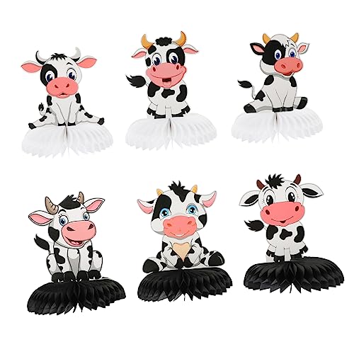 ifundom 6St Waben-Kuh-Ornament erster Geburtstag Dekoration Junge Bienenwabe Desktop-Wabe kinderparty mitgebsel Home Decor milchkännchen Party-Desktop- Tischwabe Papier ifundom 6St Waben-Kuh-Ornament erster Geburtstag Dekoration Junge Bienenwabe Desktop-Wabe kinderparty mitgebsel Home Decor milchkännchen Party-Desktop- Tischwabe Papier von ifundom