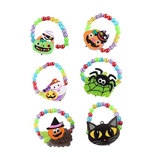 ifundom 6st Halloween-armband Uhrenarmbänder Spielzeugarmband Für Kreatives Armband Halloween-kinderarmband Leuchtende Armbänder Halloween-armbänder Blinkendes Armband Pvc Weicher ifundom 6st Halloween-armband Uhrenarmbänder Spielzeugarmband Für Kreatives Armband Halloween-kinderarmband Leuchtende Armbänder Halloween-armbänder Blinkendes Armband Pvc Weicher von ifundom