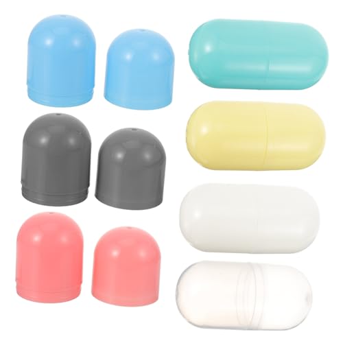 ifundom 7 Stück Teiliges Bunte Kunststoff kapseln zum Befüllen Leere Ostereier aufbewahrungsboxen für Süßigkeiten Mini geschenke Partydekoration Geeignet für Ostern Geburtstage Feiern von ifundom