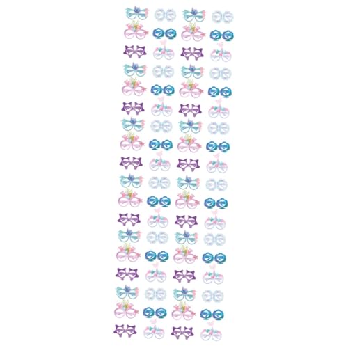ifundom 72 Stk Meerjungfrau Brille Requisiten Für Fotoautomaten Partybrillen Unter Den Meeresgeschenken Brille Mit Meerjungfrauen- Kostümparty-brille Hawaiisch Kleidung Kind Papier von ifundom