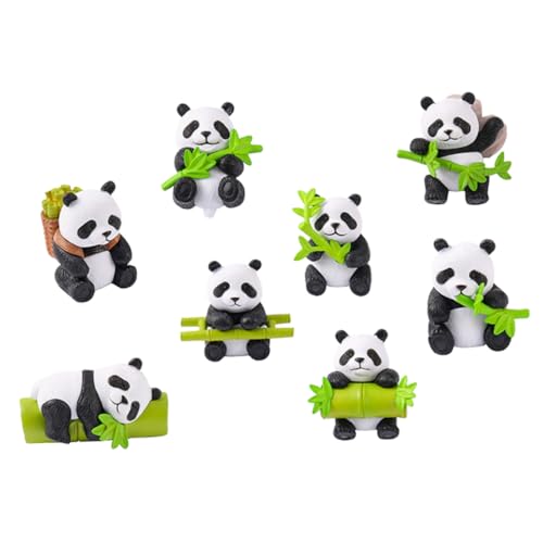 ifundom 8 Stück Panda-Figur Panda-kuchendekorationen Tierfiguren Garten-Panda-Statue Kuscheltier Kaninchen Panda-nachtlicht Panda-verzierung Tierspielzeug Dekorative Pandafiguren Harz ifundom 8 Stück Panda-Figur Panda-kuchendekorationen Tierfiguren Garten-Panda-Statue Kuscheltier Kaninchen Panda-nachtlicht Panda-verzierung Tierspielzeug Dekorative Pandafiguren Harz von ifundom