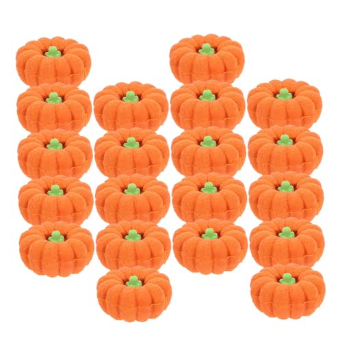 ifundom 80 Stück Teiliges Kürbis Radiergummis Mini Radierer für Herbst Thanksgiving Halloween Party Mitgebsel Lehrer Belohnung Schulpreise Tragbar und Niedlich von ifundom