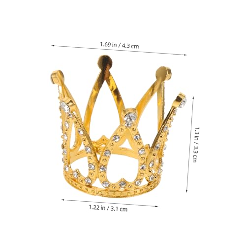 ifundom 9 Stück Teiliges Kuchen-dekorationsset mit Mini-kronen Funkelnde Prinzessin Cupcake Topper Gold Silber und Roségold für Kindergeburtstag Hochzeit und Dessertparty ifundom 9 Stück Teiliges Kuchen-dekorationsset mit Mini-kronen Funkelnde Prinzessin Cupcake Topper Gold Silber und Roségold für Kindergeburtstag Hochzeit und Dessertparty von ifundom