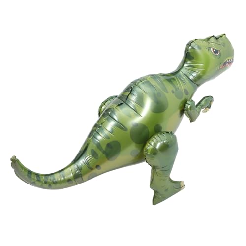 ifundom Aufblasbarer Dinosaurier-ballon Geburtstagsparty-dekoration Einzigartiges Geburtstagsparty-zubehör Aluminiumfolienballon von ifundom