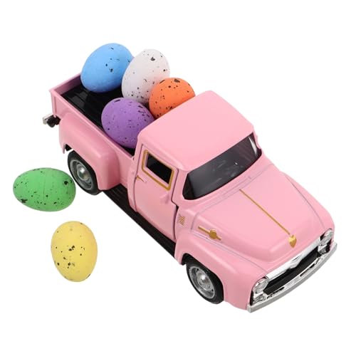 ifundom Metall-Pickup-Truck-Figur Vintage-weihnachtstruck Mit Eiern Jungen- Und Mädchen-autospielzeug Mini-Truck-Modell Für Die Inneneinrichtung ifundom Metall-Pickup-Truck-Figur Vintage-weihnachtstruck Mit Eiern Jungen- Und Mädchen-autospielzeug Mini-Truck-Modell Für Die Inneneinrichtung von ifundom